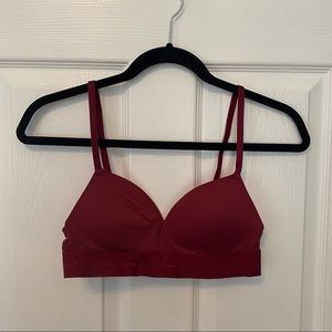 PINK deep red bra🍷
